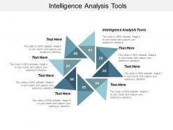 Intelligence analysis tools ppt powerpoint presentation model infographics cpb