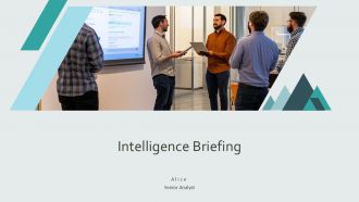 Intelligence Briefing PPT PowerPoint AT