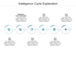 Intelligence cycle explanation ppt powerpoint presentation slides example cpb