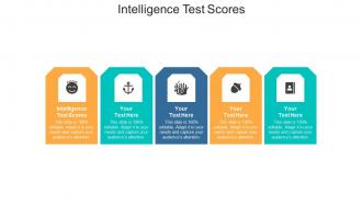 Intelligence test scores ppt powerpoint presentation file example topics cpb