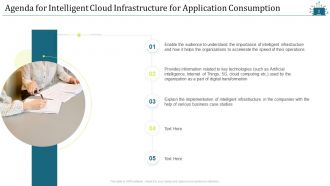 Intelligent cloud infrastructure for application consumption complete deck