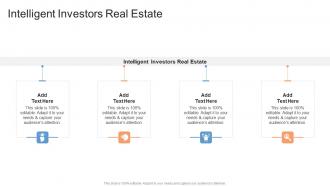 Intelligent Investors Real Estate In Powerpoint And Google Slides Cpb