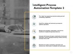 Intelligent Process Automation Template Accountable Ppt Powerpoint Presentation File Files
