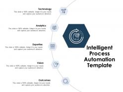 Intelligent Process Automation Template Vision Ppt Powerpoint Presentation File Pictures
