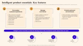 Intelligent Product Essentials Key Features Using Google Bard Generative Ai AI SS V