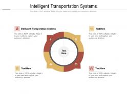 Intelligent transportation systems ppt powerpoint presentation model introduction cpb