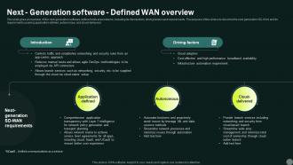 Intelligent Wan Next Generation Software Defined Wan Overview