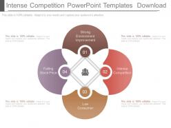 Intense competition powerpoint templates download