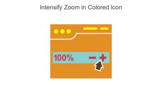 Intensify Zoom In Colored Icon In Powerpoint Pptx Png And Editable Eps Format