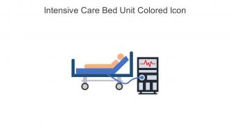 Intensive Care Bed Unit Colored Icon In Powerpoint Pptx Png And Editable Eps Format