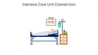 Intensive Care Unit Colored Icon In Powerpoint Pptx Png And Editable Eps Format