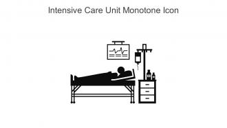 Intensive Care Unit Monotone Icon In Powerpoint Pptx Png And Editable Eps Format