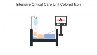Intensive Critical Care Unit Colored Icon In Powerpoint Pptx Png And Editable Eps Format