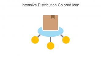 Intensive Distribution Colored Icon In Powerpoint Pptx Png And Editable Eps Format