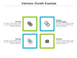 Intensive growth example ppt powerpoint presentation summary model cpb