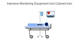 Intensive Monitoring Equipment Unit Colored Icon In Powerpoint Pptx Png And Editable Eps Format