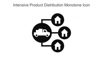 Intensive Product Distribution Monotone Icon In Powerpoint Pptx Png And Editable Eps Format