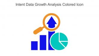 Intent Data Growth Analysis Colored Icon In Powerpoint Pptx Png And Editable Eps Format