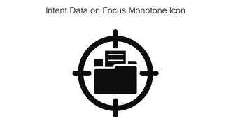 Intent Data On Focus Monotone Icon In Powerpoint Pptx Png And Editable Eps Format