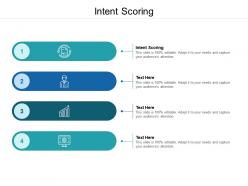 Intent scoring ppt powerpoint presentation file graphics download cpb