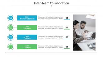 Inter Team Collaboration Ppt Powerpoint Presentation Ideas Format Ideas Cpb