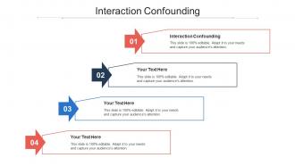 Interaction confounding ppt powerpoint presentation inspiration graphics tutorials cpb