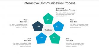 Interactive communication process ppt powerpoint presentation icon pictures cpb