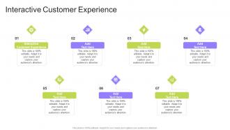 Interactive Customer Experience In Powerpoint And Google Slides Cpb