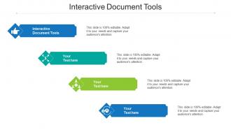 Interactive document tools ppt powerpoint presentation infographics slides cpb