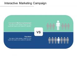 Interactive marketing campaign ppt powerpoint presentation ideas summary cpb