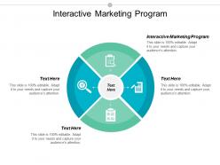 Interactive marketing program ppt powerpoint presentation file graphics template cpb
