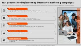 Interactive Marketing Strategy To Gain Competitive Edge Powerpoint Presentation Slides MKT CD V Compatible Good