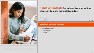 Interactive Marketing Strategy To Gain Competitive Edge Powerpoint Presentation Slides MKT CD V Attractive Good