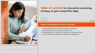 Interactive Marketing Strategy To Gain Competitive Edge Powerpoint Presentation Slides MKT CD V Informative Unique