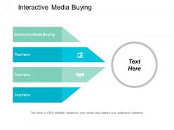 Interactive media buying ppt powerpoint presentation file graphics tutorials cpb