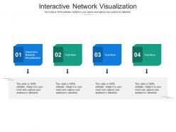 Interactive network visualization ppt powerpoint presentation slides summary cpb