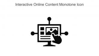 Interactive Online Content Monotone Icon In Powerpoint Pptx Png And Editable Eps Format