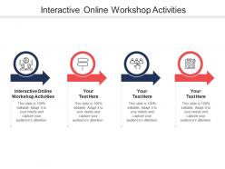 Interactive online workshop activities ppt powerpoint presentation gallery guide cpb