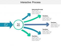 Interactive process ppt powerpoint presentation slides portfolio cpb