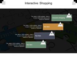 Interactive shopping ppt powerpoint presentation portfolio gallery cpb