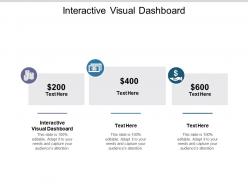 Interactive visual dashboard ppt powerpoint presentation file images cpb