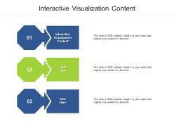 Interactive visualization content ppt powerpoint presentation images cpb