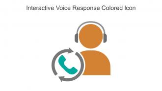 Interactive Voice Response Colored Icon In Powerpoint Pptx Png And Editable Eps Format