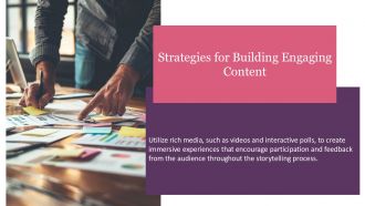 Interactivity And Audience Engagement Through Multimodal Storytelling PPT Outline ACP Captivating Adaptable