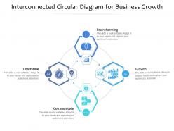 Interconnected Circular Diagram For Business Growth