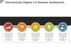 Interconnected Diagram For Business Development Phases Sample Of Ppt