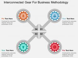 29697847 style circular hub-spoke 4 piece powerpoint presentation diagram infographic slide