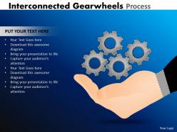 12569128 style variety 1 gears 1 piece powerpoint presentation diagram infographic slide