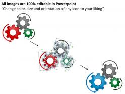 28921902 style variety 1 gears 3 piece powerpoint presentation diagram infographic slide