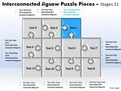 79954607 style puzzles matrix 1 piece powerpoint presentation diagram infographic slide